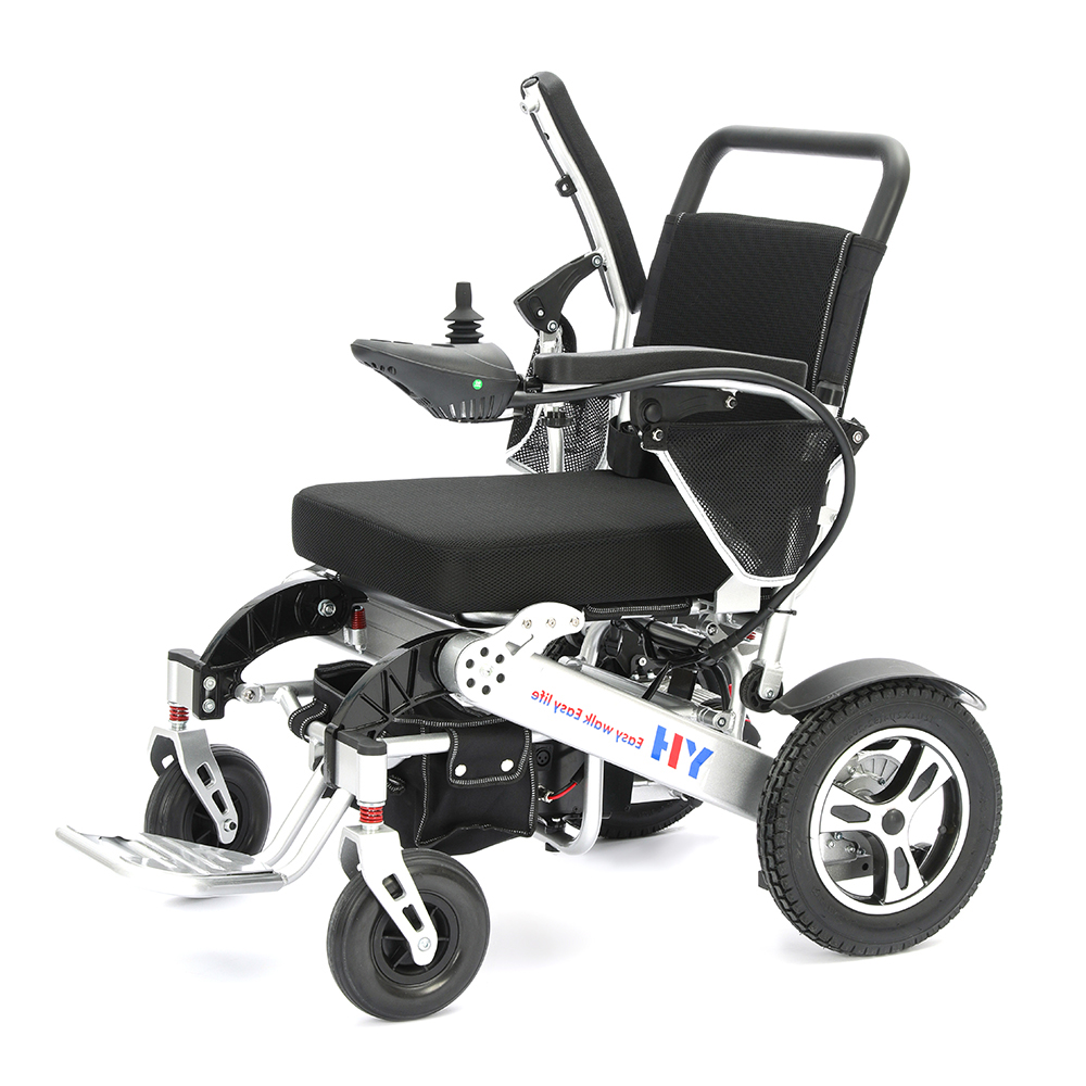 1Lätt och bärbar elektrisk rullstol i aluminiumlegering för vuxna YH-E7001