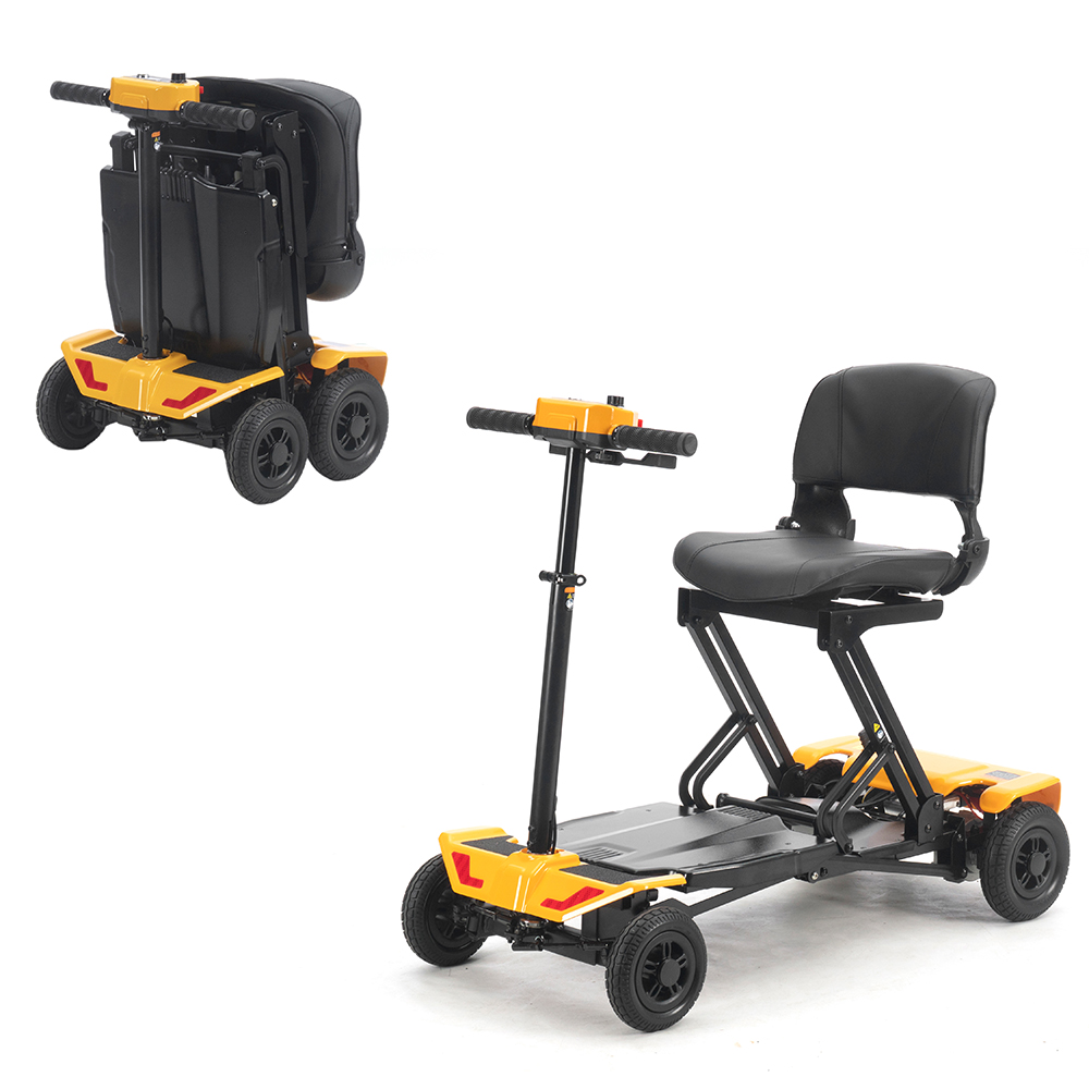 Power Scooters Mobilite elektrik pou granmoun aje ak granmoun