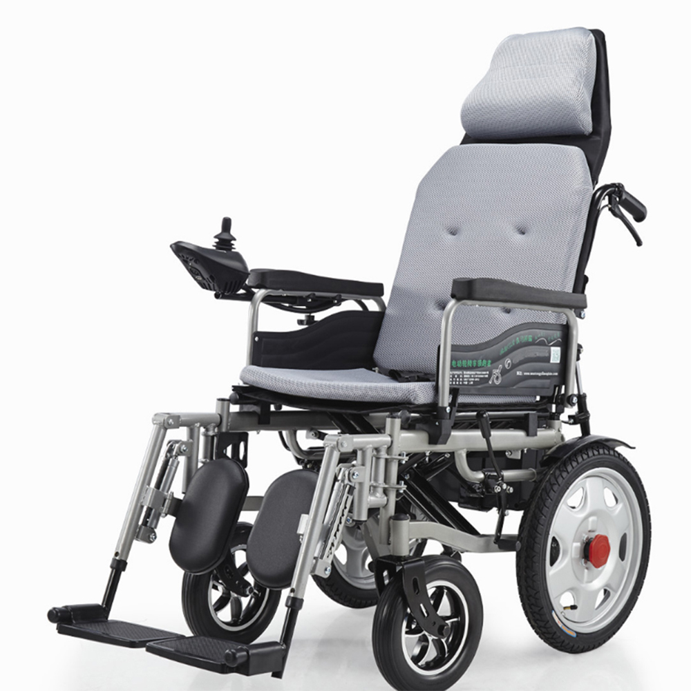 2019 New Style Jerry Handicapped Lightweight Foldable Electric Wheelchair Manufacturers for Adult Disabled Patient