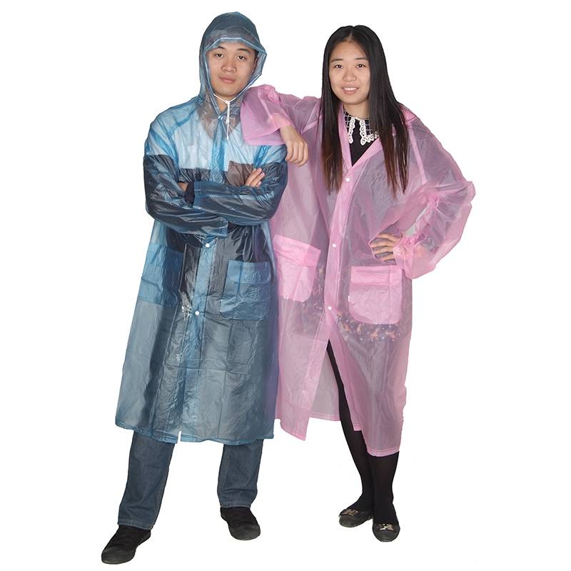 Factory best selling Ladies Pvc Coats - Reusable PVC raincoat – Winhandsome