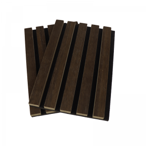 Oak/Walnut Akupanel Wooden Slat Acoustic Panel Acupanel