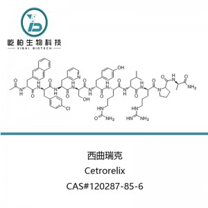 Top Quality Peptide Powder 120287-85-6 Cetrorelix