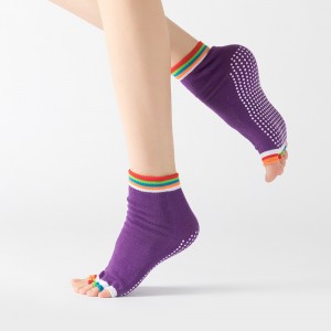 OEM cross-border yoga five-finger socks professional yoga socks toe socks dance sports socks