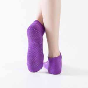 On behalf of the processing OEM new Yoga Socks combed cotton yoga socks towel bottom halter round head floor socks