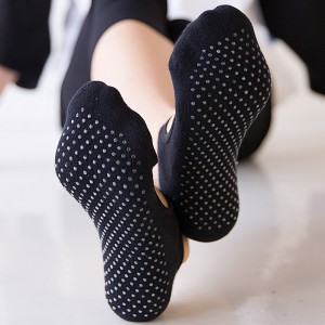 OEM/ODM China Yoga Pilates Socks - On behalf of the processing OEM new large size yoga socks female yoga sports dance backless sports gym indoor floor socks – Delvis