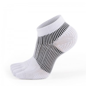 factory low price Walking Socks Mens - On behalf of the processing OEM new marathon running socks, silver ion five-finger socks, split-toe sports socks – Delvis