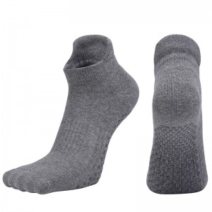 Generation processing OEM new autumn and winter combed cotton all-inclusive men and women yoga socks towel floor sports socks Pilates socks