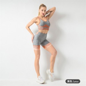 Processing OEM European And American No Embarrassment Line Nude High-Waist Seamless Yoga Pants European And American Sports Tight Yoga Clothes Hip-Lifting Fitness Pants