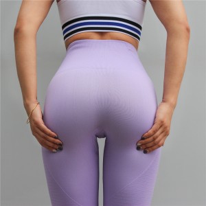 Processing OEM Non-European And American Hot Style Gamma Pants Women’S Yoga Quick-Drying Hip-Lifting Tights Fitness Pants Sports Thin Waist Pants Spot Yoga Clothing Customization