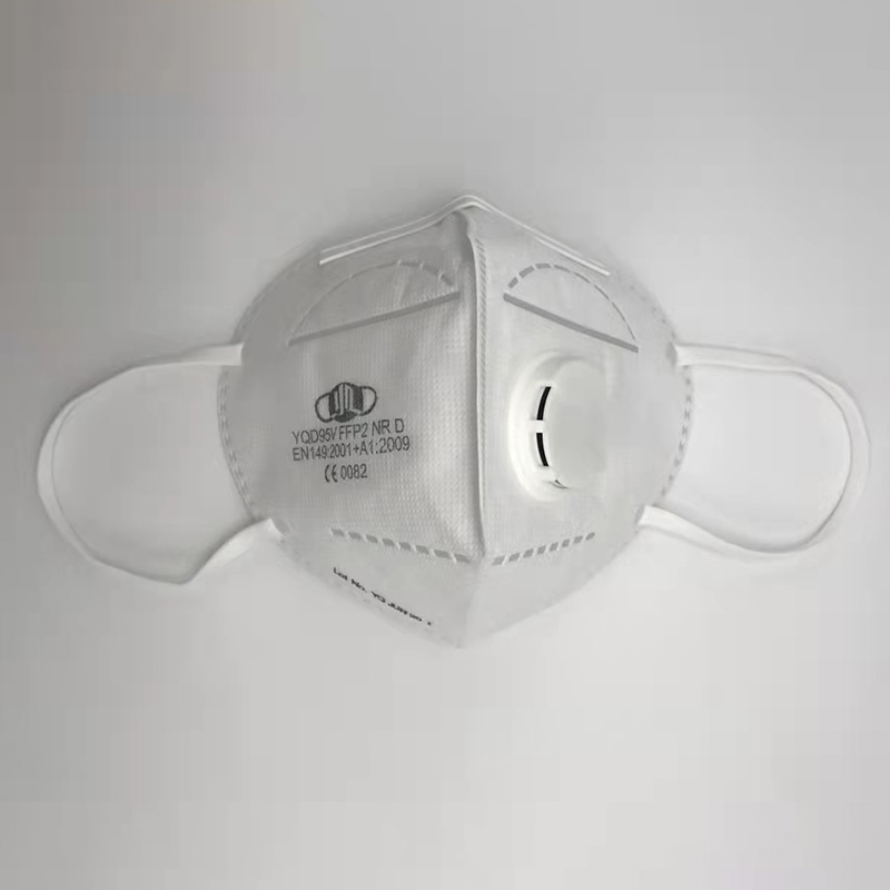 Particulate protection and filter folding mask YQD9501V FFP2 NR
