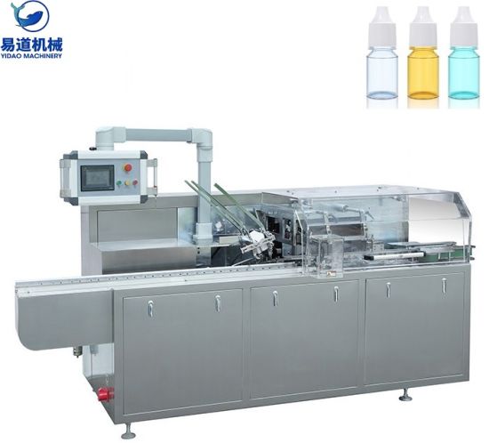 Vials, Tube, Ointment, Sachets, Tube Injections, Cosmetis, Condom, Ampoules, Plow-Wrapped Products Horizontal Cartoning Machine