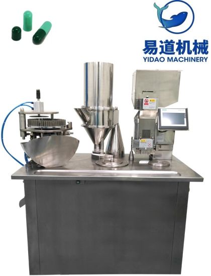 High Speed ​​High Efficient Semi-Automatic Hard Capsule Filling Machine nga adunay Touch Screen