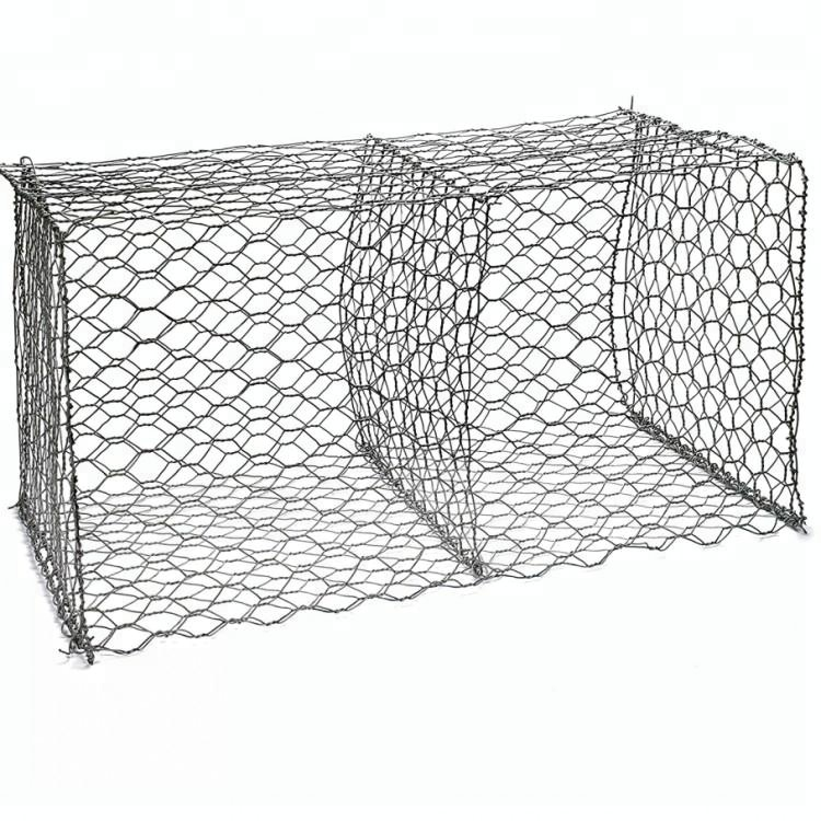 Manufactur standard Garden Cages For Stones - River bank 1x1x2 woven gabion mesh basket for protection – YIDI