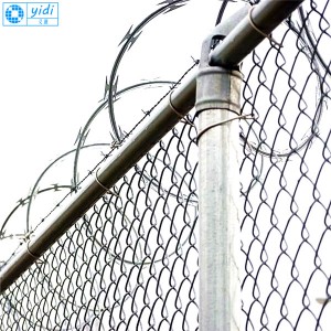 plastic/PVC Coated razor barbed wire BTO-22