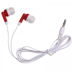 New Design Wired Disposable Earphone Colorful One Time Use For Airplane Aviation Earphone