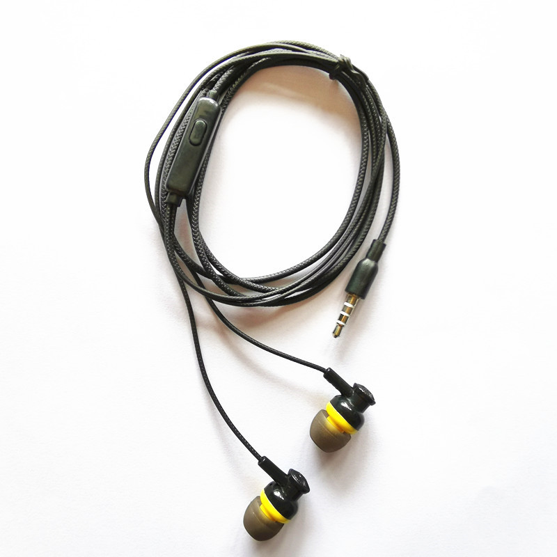 3.5mm In ear stereo mini mobile phone wired headphones earphone with mic Featured Image