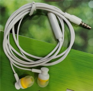 Sport Earphone wholesale Wired Super Bass 3.5mm Crack Earphone Earbud with Microphone Hands Free