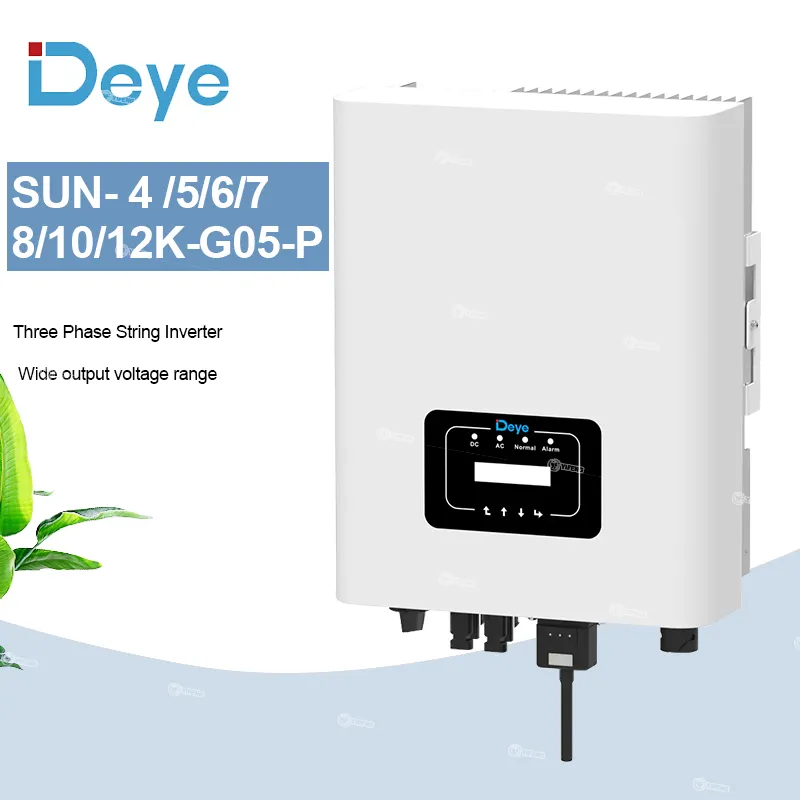 Deye SUN-10K-G05-P SUN-10K-G05 10 кВт, 10000 Вт, 10 кВт, трехфазный сетевой инвертор с высокой эффективностью