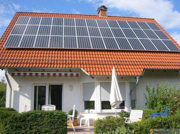 Solar husholdningssystem
