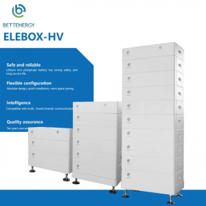 EU ໄຟຟ້າແຮງດັນສູງ Stackable Solar Power Storage Battery 10kWh 15kWh 20kWh LiFePO4 Battery For Hybrid Off-grid Solar Energy System