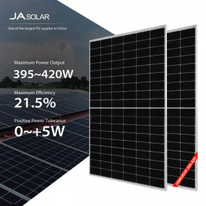 JA Jam54s30mr Tier 1 Solar Panel 420w 395w 400w 405w 410w 415 Watts Half Cut 108 Cell Monocrystalline