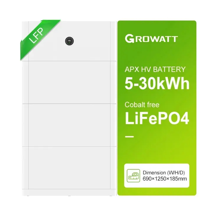 Growatt Ark haute tension Apx Xh Hv Lithium énergie solaire Lifepo4 batterie Eu Bms 2,56 kWh 10,24 kWh batterie Hv : Description du processus de produit