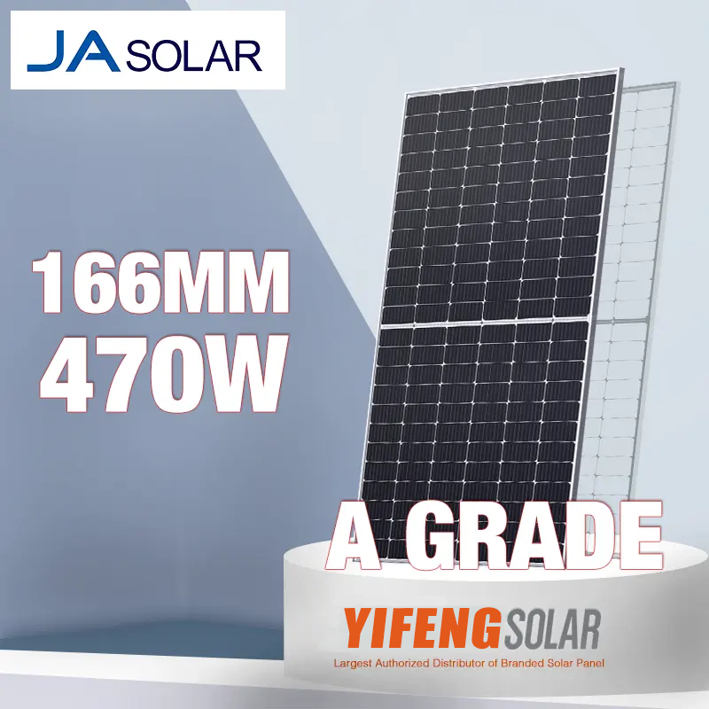 JA solar perc 9bb solpanel 470W 465W 460W 455W 450W 445W