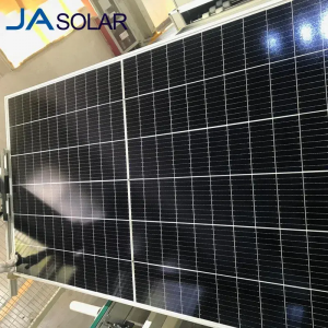 I-JA solar bifacial solar panel kabili ingilazi engu-440W 445W 450W amaphaneli elanga