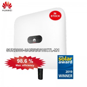 Smart huawei sun2000 5kw 6kw 8kw 10kw 12kw on grid solar inverter Huawei power inverter 5kw 10kw hybrid inverter