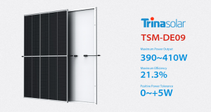 ការលក់កំពូល បន្ទះថាមពលពន្លឺព្រះអាទិត្យ Trina Solar Vertex S Monocrystalline តម្លៃ 390w 395w 400w 405w 410w