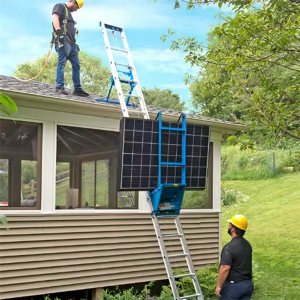 5 m 6 m 8 m 9 m 10 m 12 m Úplne nový Germann Solar Panel Extension Ladder Lift Automatický výťah pre solárne panely