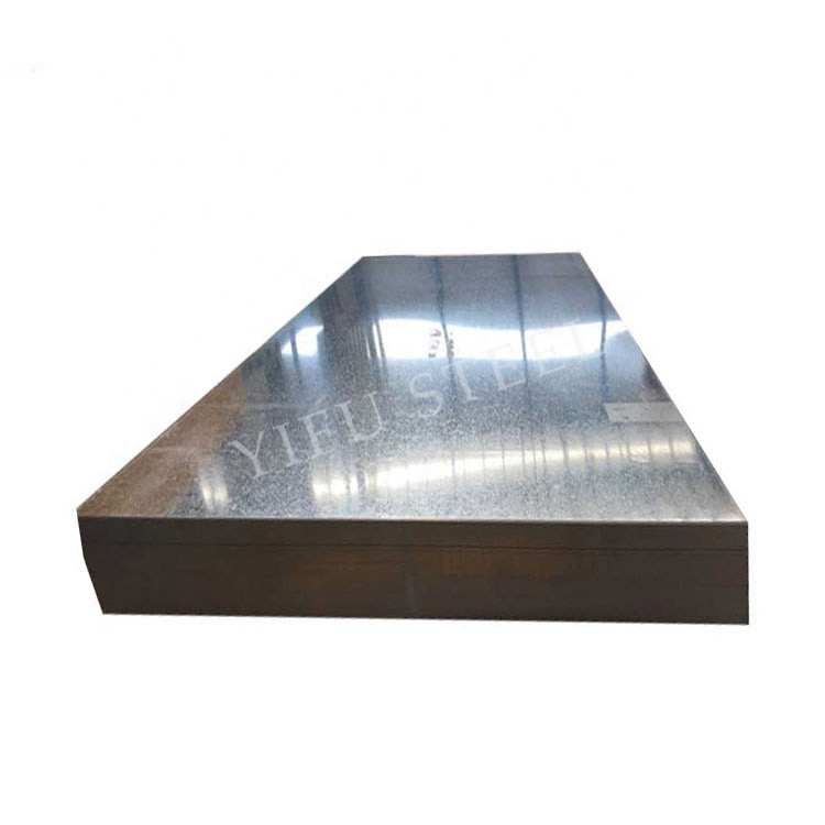 OEM Customized Pre Painted Galvanized Sheet - G550 z40 Hot dip galvanized steel sheet / GI sheet/ SGCC /China gi steel coil factory  – Yifu