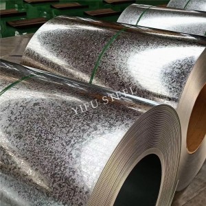 Hot dip galvanized steel coil big spangle for corrugated roof
