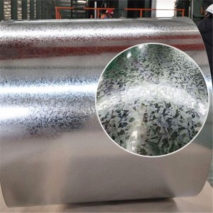 SGCC FACTORY SALE HOT DIP GALVANIZED STEEL COIL GI coils with mini spangle