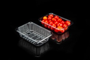 GLD-1712 PET Customize Food Grade Plastic Clamshell Tray/thermoformed trays manufacturers