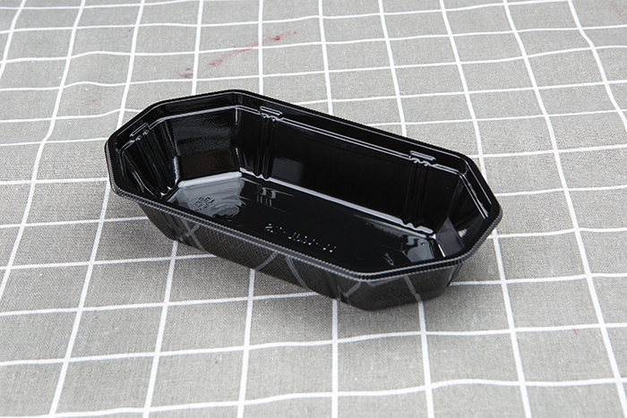 Factory Promotional Easy Fruit Tray - New disposable pet transparent color plastic fruit and vegetable boat type tray mango packing box 21-11 – Yihao