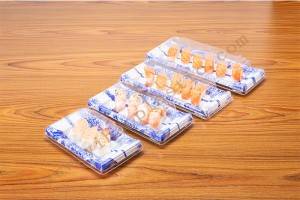 4Rolls GLD-YJ4-1 Sushi take out containers/disposable sushi containers