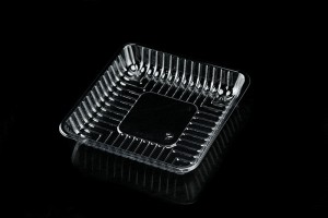 GLD-1818 Disposable plastic fruit tray/thermoformed plastic trays