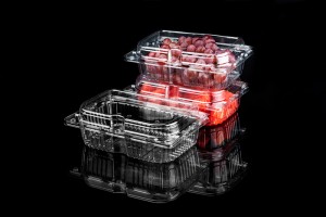 PET general purpose fruit packing box /Grape Clamshells