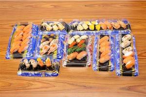 4Rolls GLD-TH2-4 Sushi to go containers/sushi container suppliers