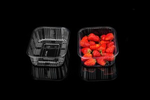 GLD-2016B Vacuum Forming Food Disposable Plastic Fruit Tray/thermoform trays suppliers