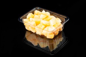 GLD-1813H6 Eco fruit and vegetable disposable packaging /thermoformed trays for food packaging