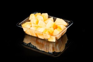 GLD-1813H4 Pet food grade fruit cutting tray/Thermoformed trays