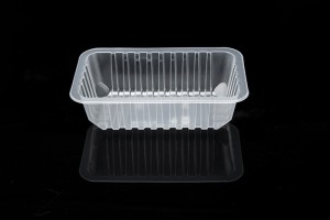 GLD-2213H6 PP cryovac food trays