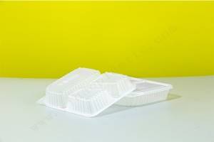 GLD-M438 restaurant togo containers | clear togo boxes