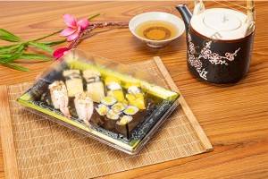 8Rolls GLD3-08C Sushi tray/disposable sushi trays