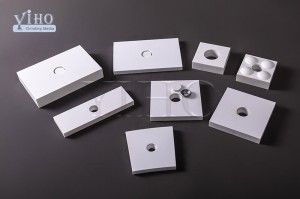 YIHO Premium AluminaCeramic Wear Lining Tiles for Various Abrasion Application