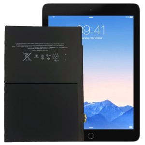 အရည်အသွေးမြင့် OEM အမှတ်တံဆိပ်အသစ် 0 စက်အတွင်းတွင်း တက်ဘလက်ဘက်ထရီ Apple iPad 6 လေဘက်ထရီအတွက်