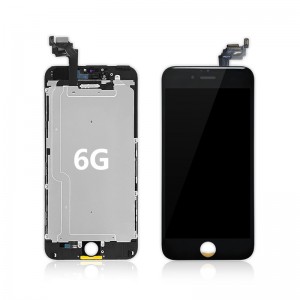 Iphone 6G didmeninė prekyba keičiamų telefonų jutikliniu ekranu LCD ekranų gamintojai