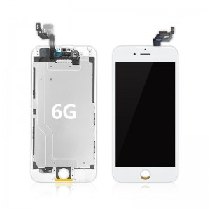 आयफोन 6G होलसेल रिप्लेसमेंट फोन टच स्क्रीन एलसीडी स्क्रीन उत्पादक